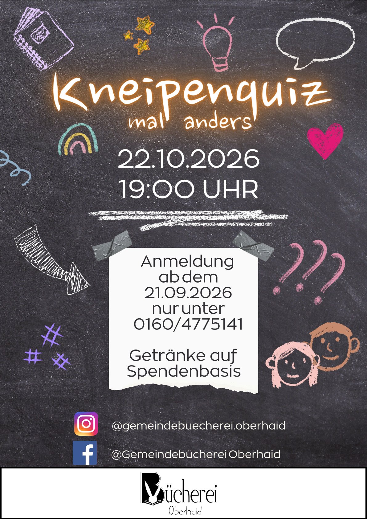 Kneipenquiz Oktober 2026